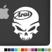 Arai Badass Skull Decal